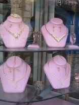 Beautiful jewellery displays show up where you least expect them!