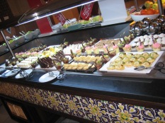 The dessert table was always one of the highlights of my day!
